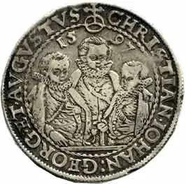 Sasko, Christian II., Johann Georg I. a August, 1591 - 1611 — 1