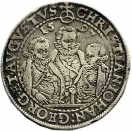 Sasko, Christian II., Johann Georg I. a August, 1591 - 1611 — 1