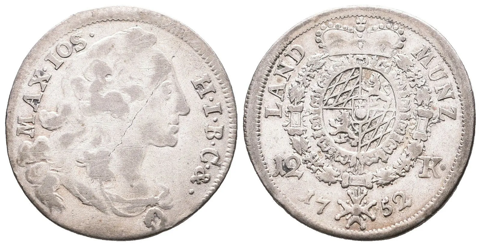 Bavorsko, Maximilian III. Josef, 1745 - 1777 — 1