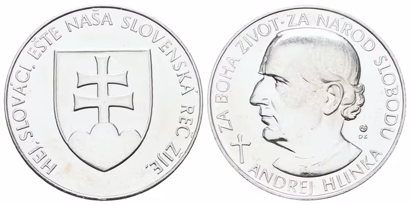 AE Medaile b.l. - Andrej Hlinka