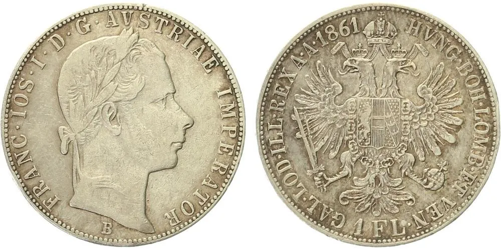 Rakouská a spolková měna, 1857 - 1892 — 1