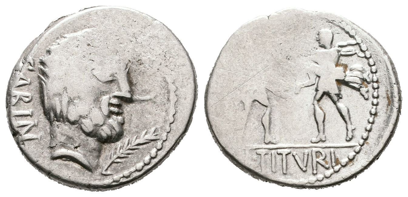 L. Titurius L. f. Sabinus, Denár, A. 1198