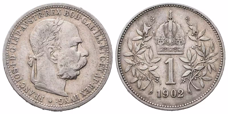 1 Koruna 1902