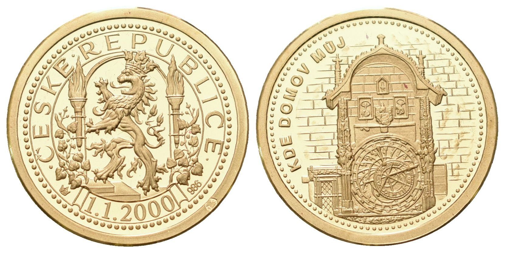 Dukát 2000 - Staroměstský orloj