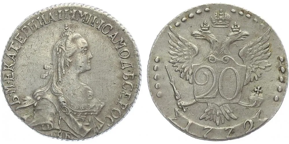 Rusko, Kateřina II., 1762 - 1796 — 1