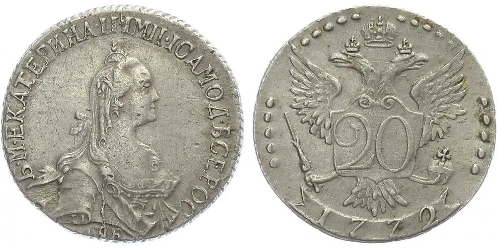 Rusko, Kateřina II., 1762 - 1796 — 1