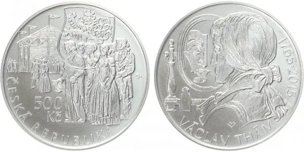 500 Kč 2015 - Václav Thám