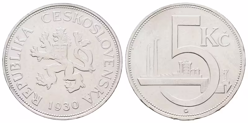 5 Koruna 1930