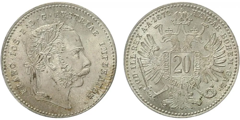 Rakouská a spolková měna, 1857 - 1892 — 1