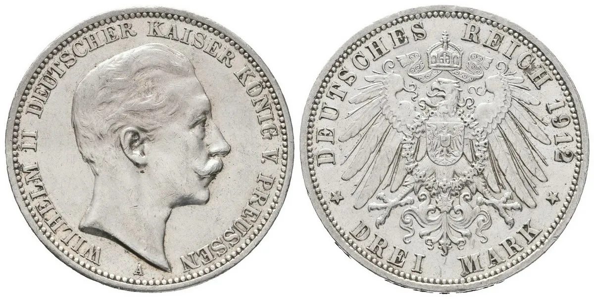 Prusko, Wilhelm II., 1888 - 1918 — 1