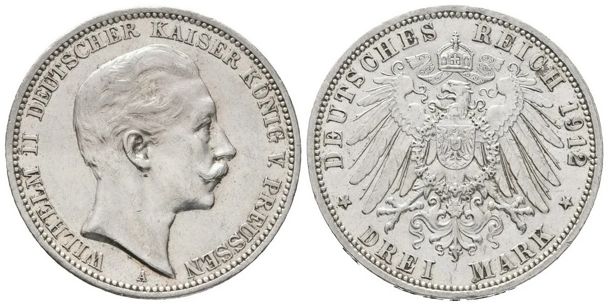 Prusko, Wilhelm II., 1888 - 1918 — 1