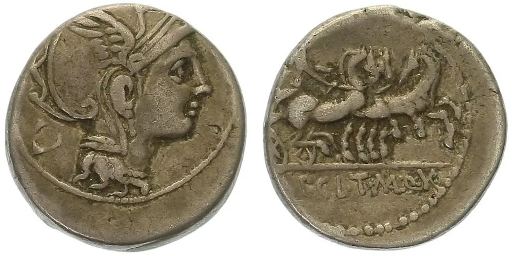Ap. Claudius Pulcher, T. Mallius, Q. Urbinius, 111 - 110 př. Kr. — 1