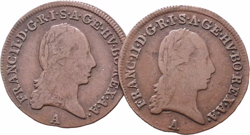 František II., 1/2 Krejcar 1800 A