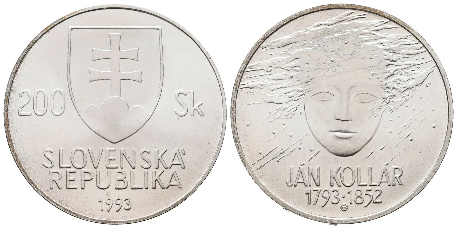200 Sk 1993 - Ján Kollár, běžná kvalita