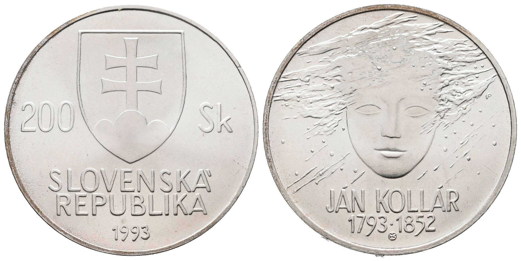 200 Sk 1993 - Ján Kollár, běžná kvalita