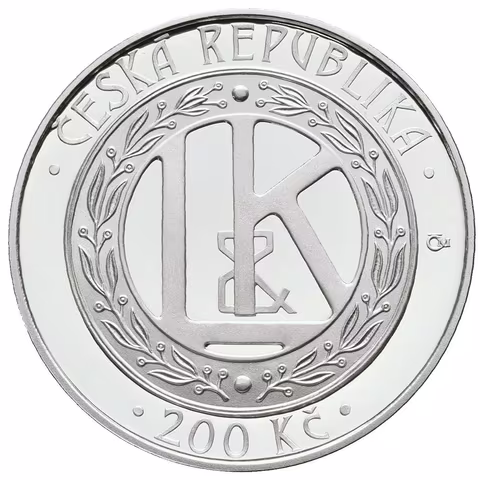 200 Kč 2005 - Automobil Laurin a Klement, etue, bez certifikátu