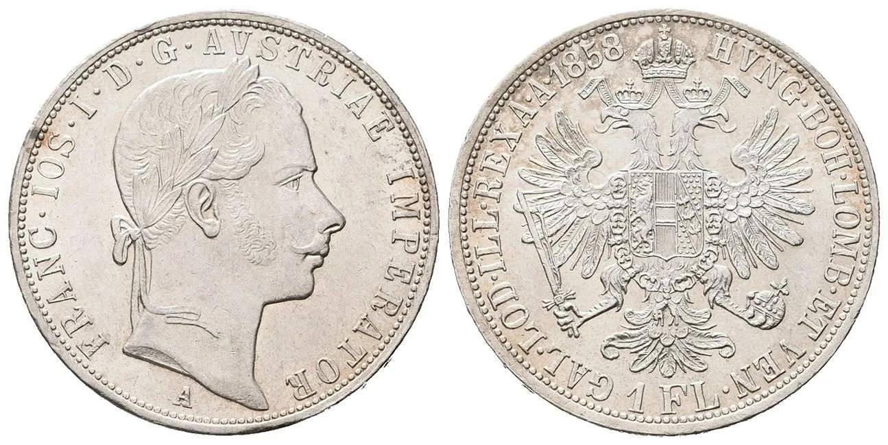 Rakouská a spolková měna, 1857 - 1892 — 1