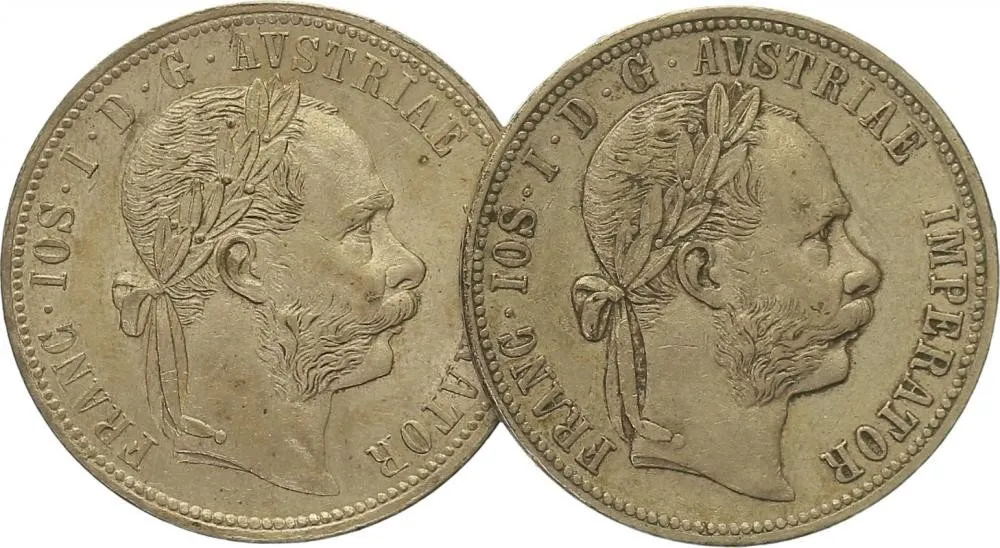Rakouská a spolková měna, 1857 - 1892 — 1