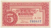 5 Koruna 1949, Hej.83a3