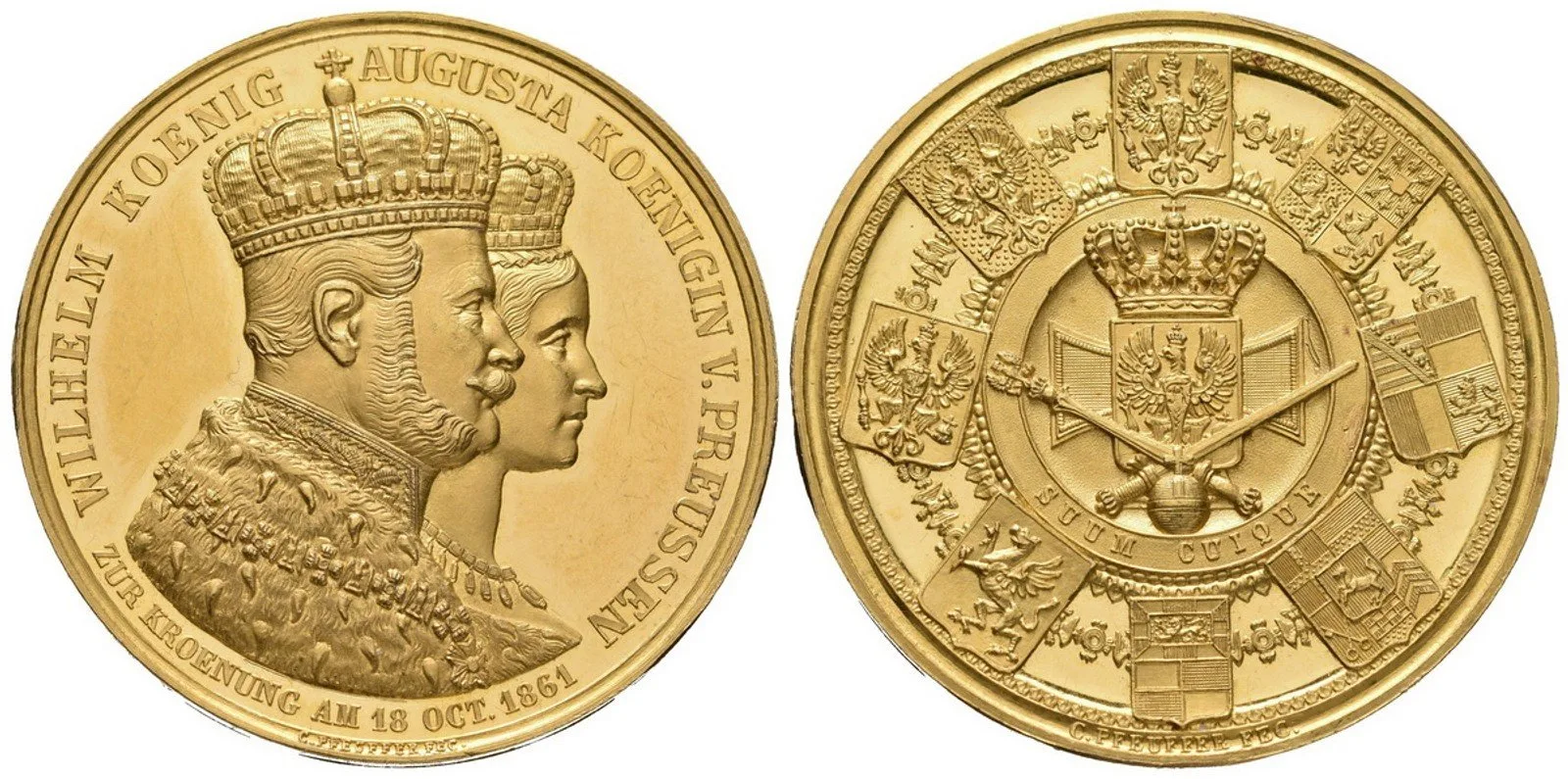 Prusko, Wilhelm I., 1861 - 1888 — 1