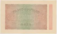 Německo, 20000 Mark 1923, Ro.84b - fotografie 2