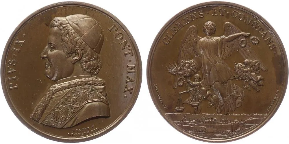 Vatikán, Pius IX., 1846 - 1878 — 1