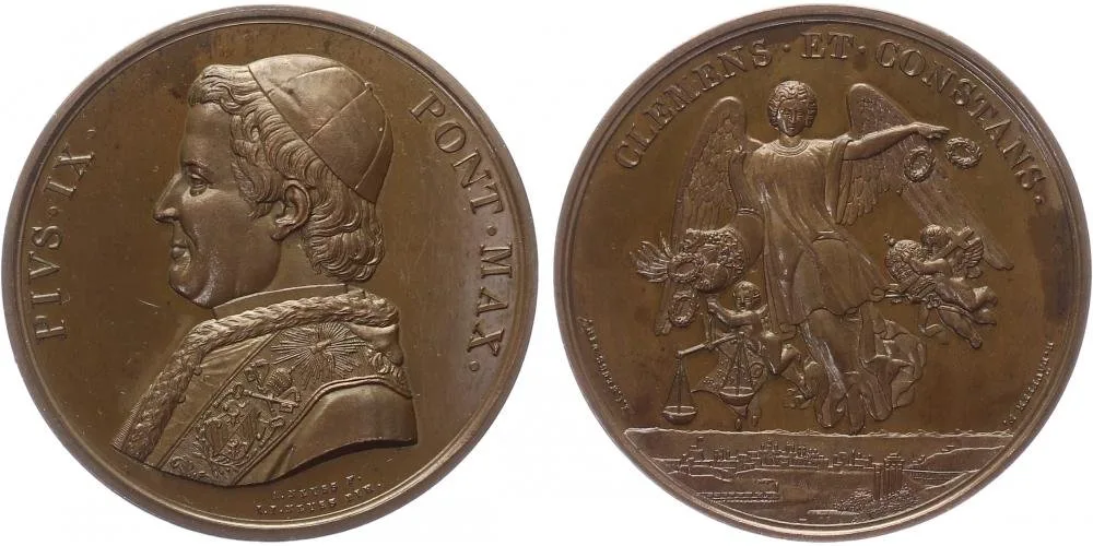 Vatikán, Pius IX., 1846 - 1878 — 1