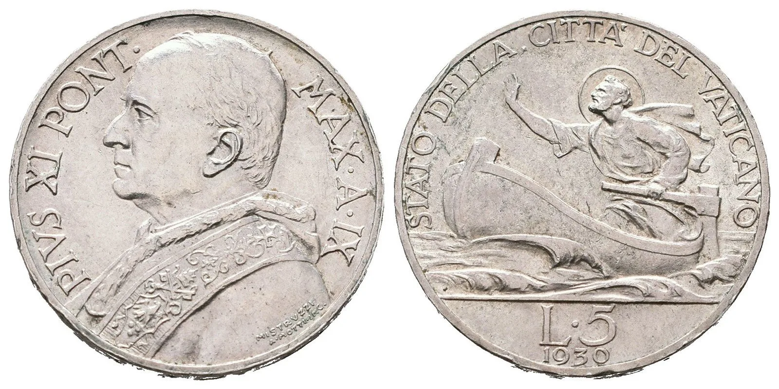 Vatikán, Pius XI., 1922 - 1939 — 1
