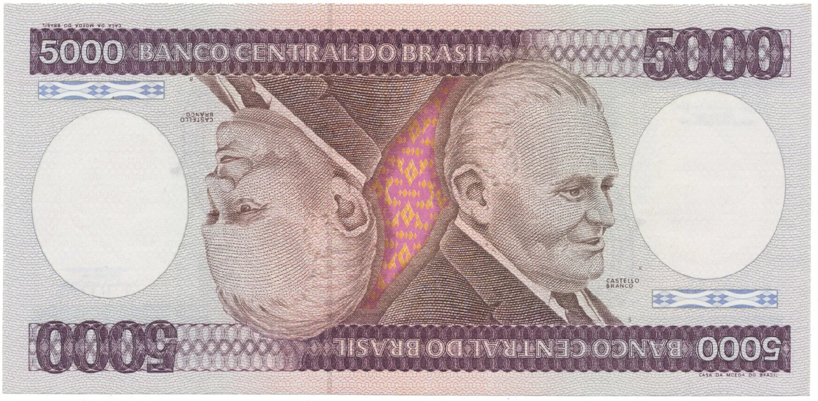 Brazílie, 5000 Cruzeiros (1981-1985), P.202