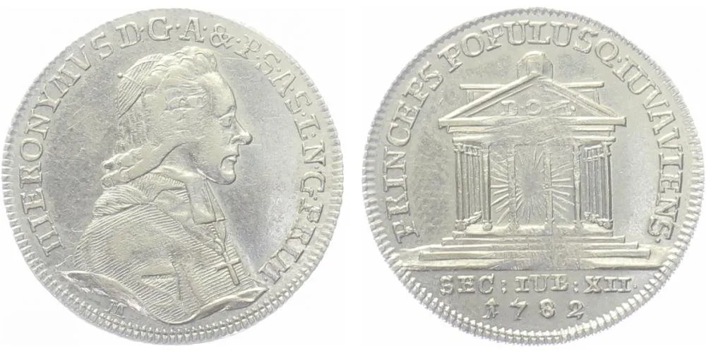 Salzburg - arcibiskupství, Hyeronymus Colloredo, 1772 - 1803 — 1