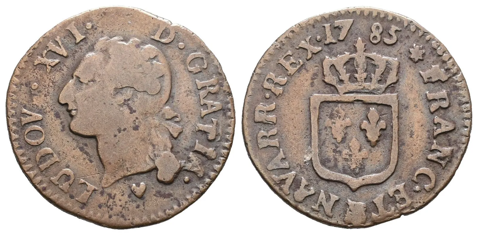 Francie, Liard 1785