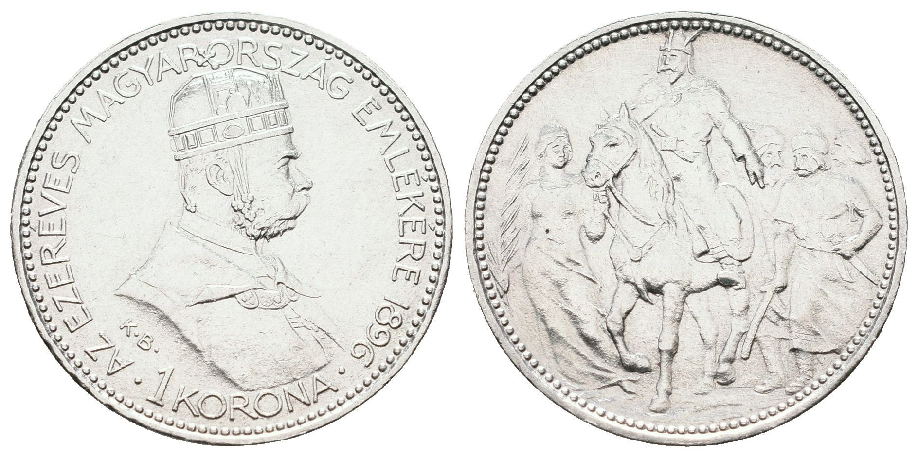 1 Koruna 1896 KB - Jubilejní