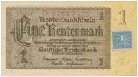 Německo - NDR, 1 DM 1948, kolkovaná, říšský 8-m číslovač, Ros.330b