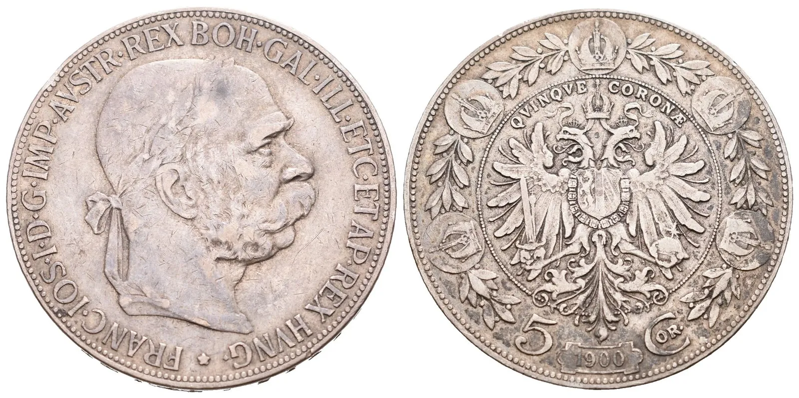 5 Koruna 1900