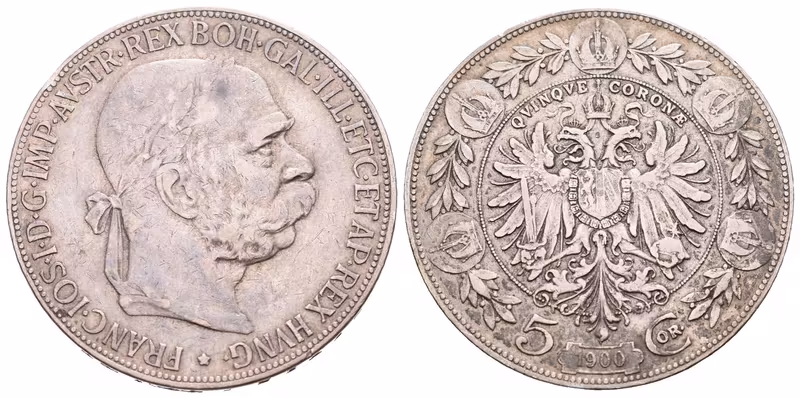 5 Koruna 1900