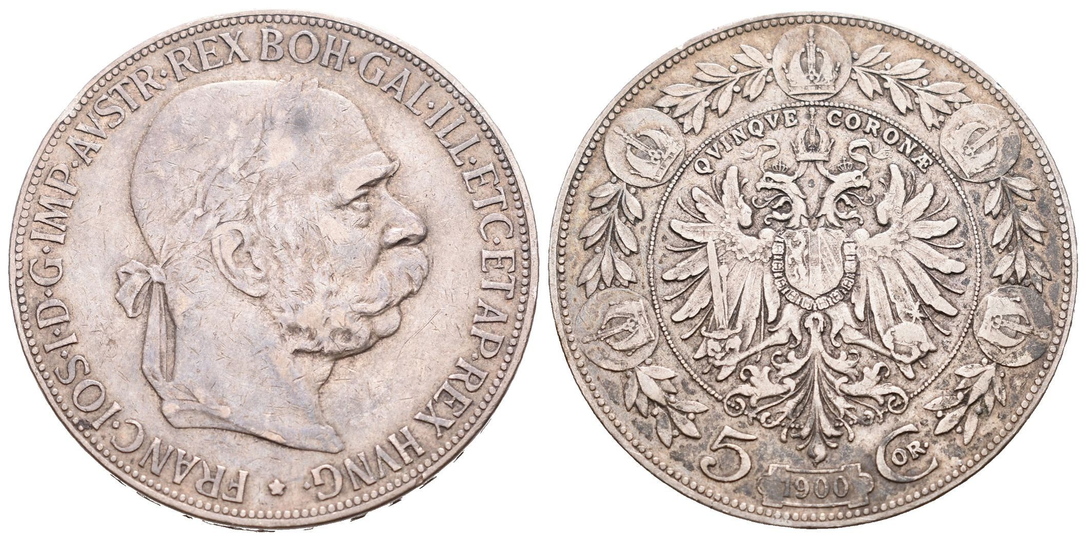 5 Koruna 1900