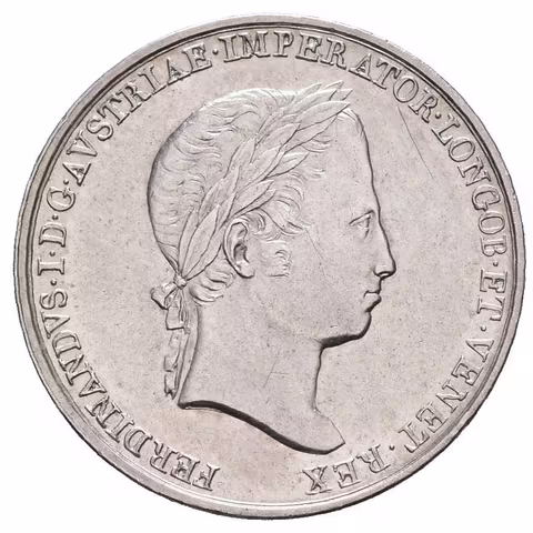 AR Velký žeton 1838 - Ke korunovaci na lombardsko-benátského krále 6. 9. 1838