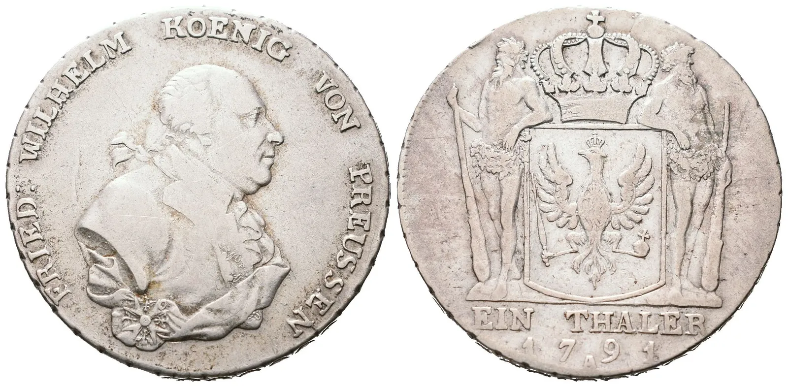 Prusko, Tolar 1791 A