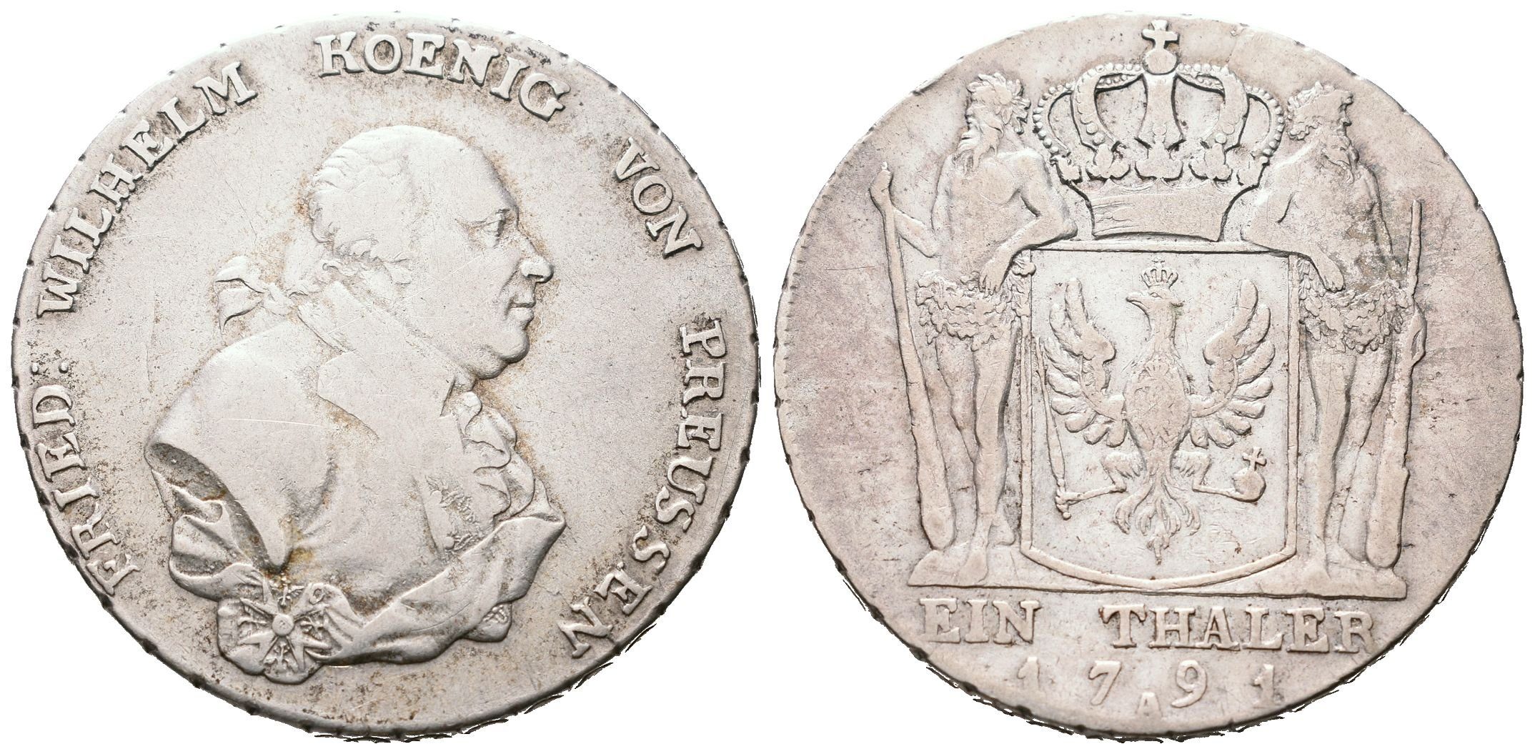 Prusko, Tolar 1791 A