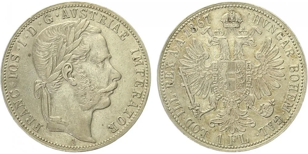 Rakouská a spolková měna, 1857 - 1892 — 1