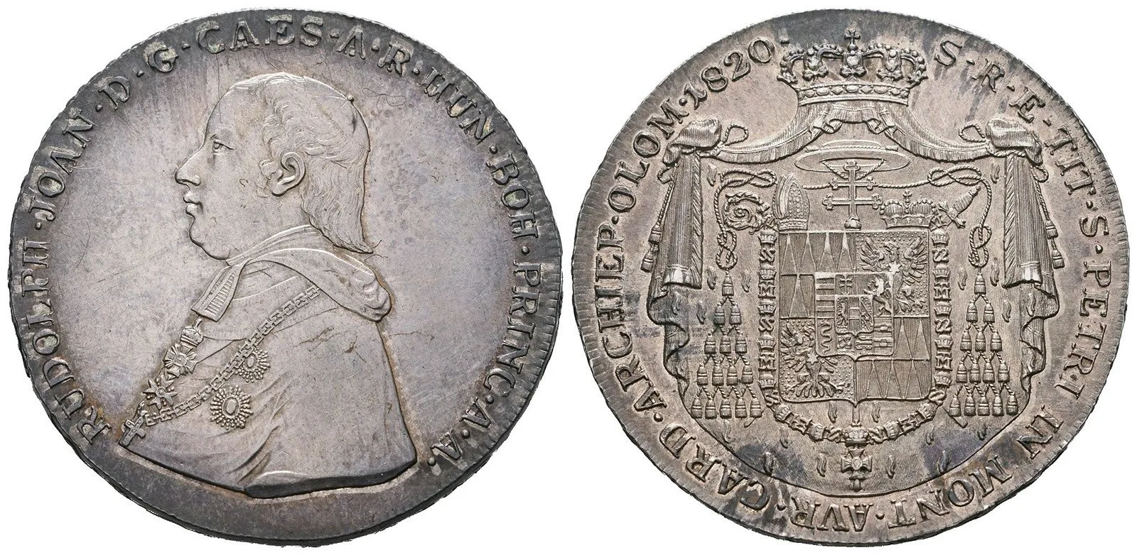 Olomouc - arcibiskupství, Rudolf Jan, 1819 - 1831 — 1