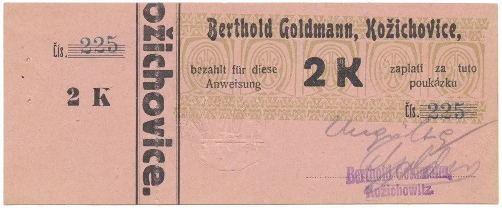 Nouzovky české od roku 1914 — 1