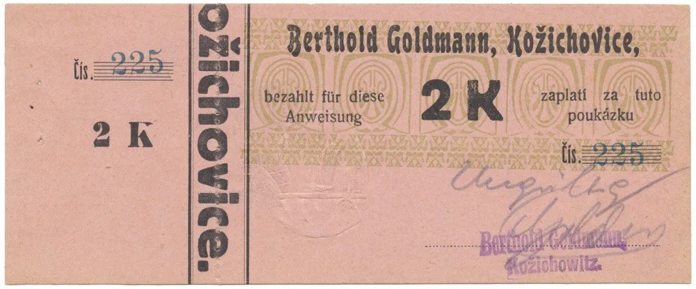 Nouzovky české od roku 1914 — 1