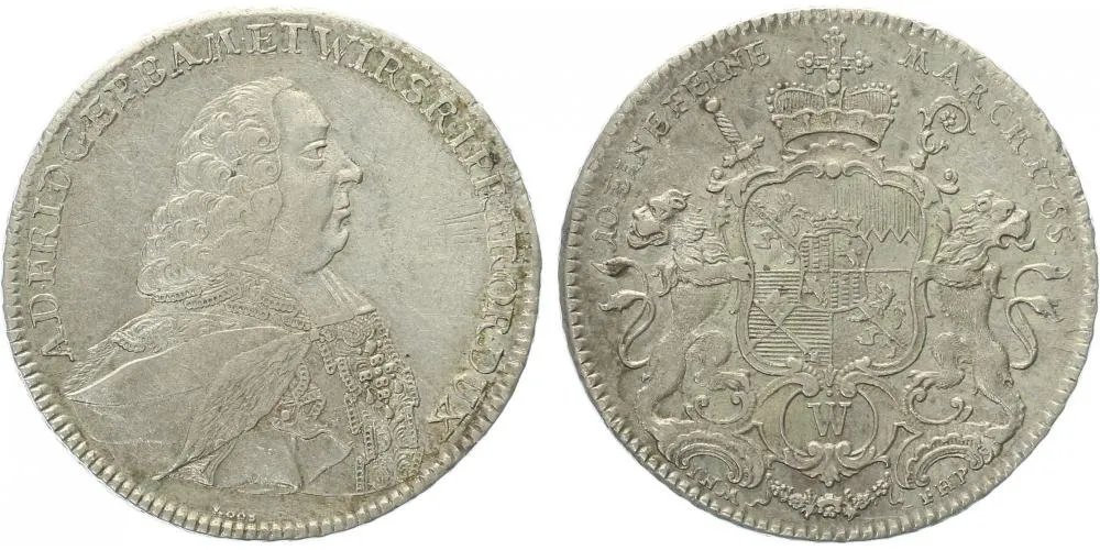 Würzburg - biskupství, Adam Friedrich von Seinsheim, 1755 - 1779 — 1