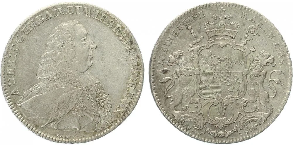 Würzburg - biskupství, Adam Friedrich von Seinsheim, 1755 - 1779 — 1