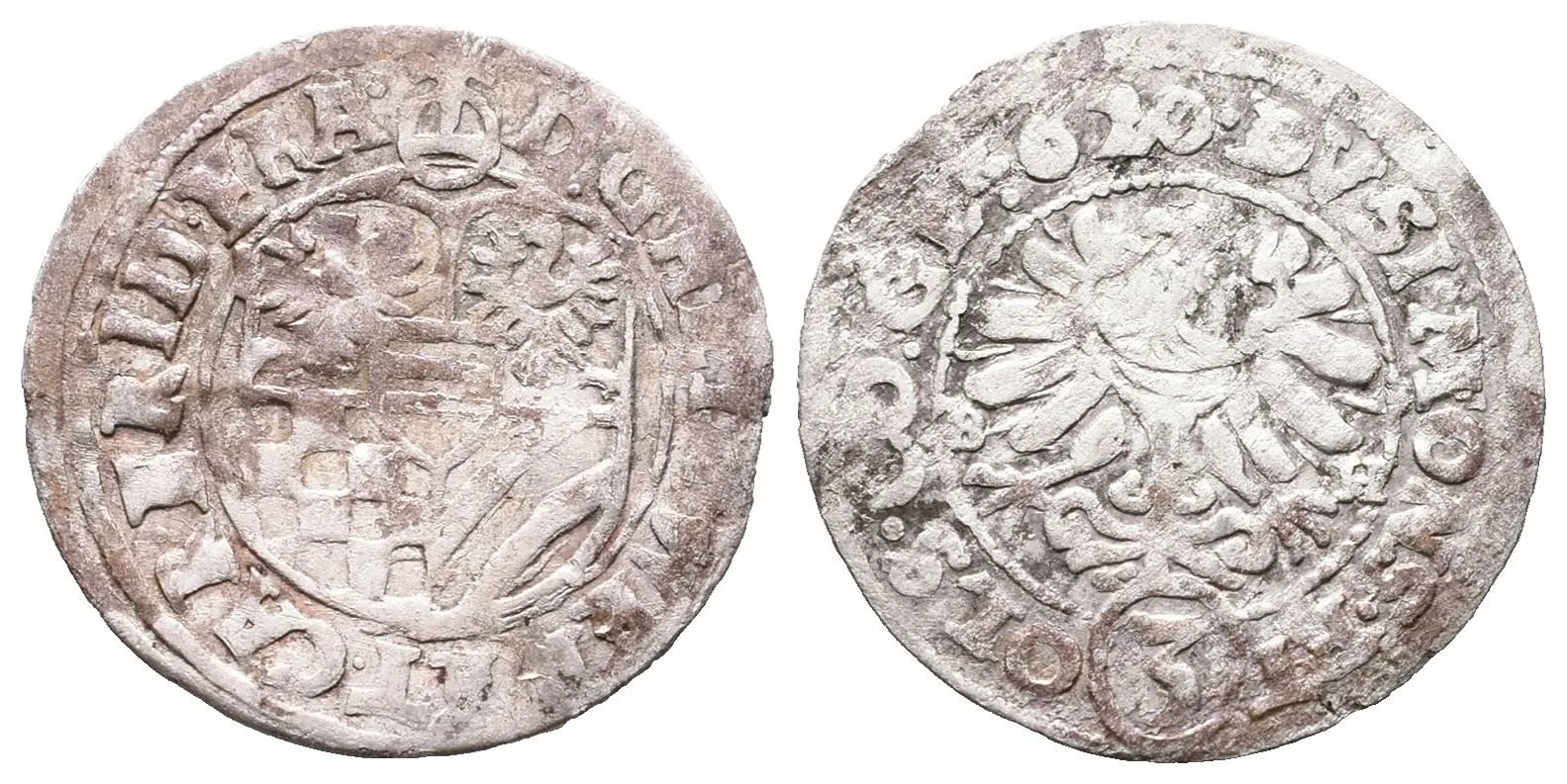 Würtemberg - Olešnice, Heinrich Wenzel a Karl Friedrich I., 1619 - 1622 — 1