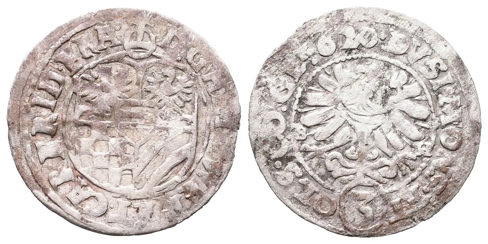 Würtemberg - Olešnice, Heinrich Wenzel a Karl Friedrich I., 1619 - 1622 — 1