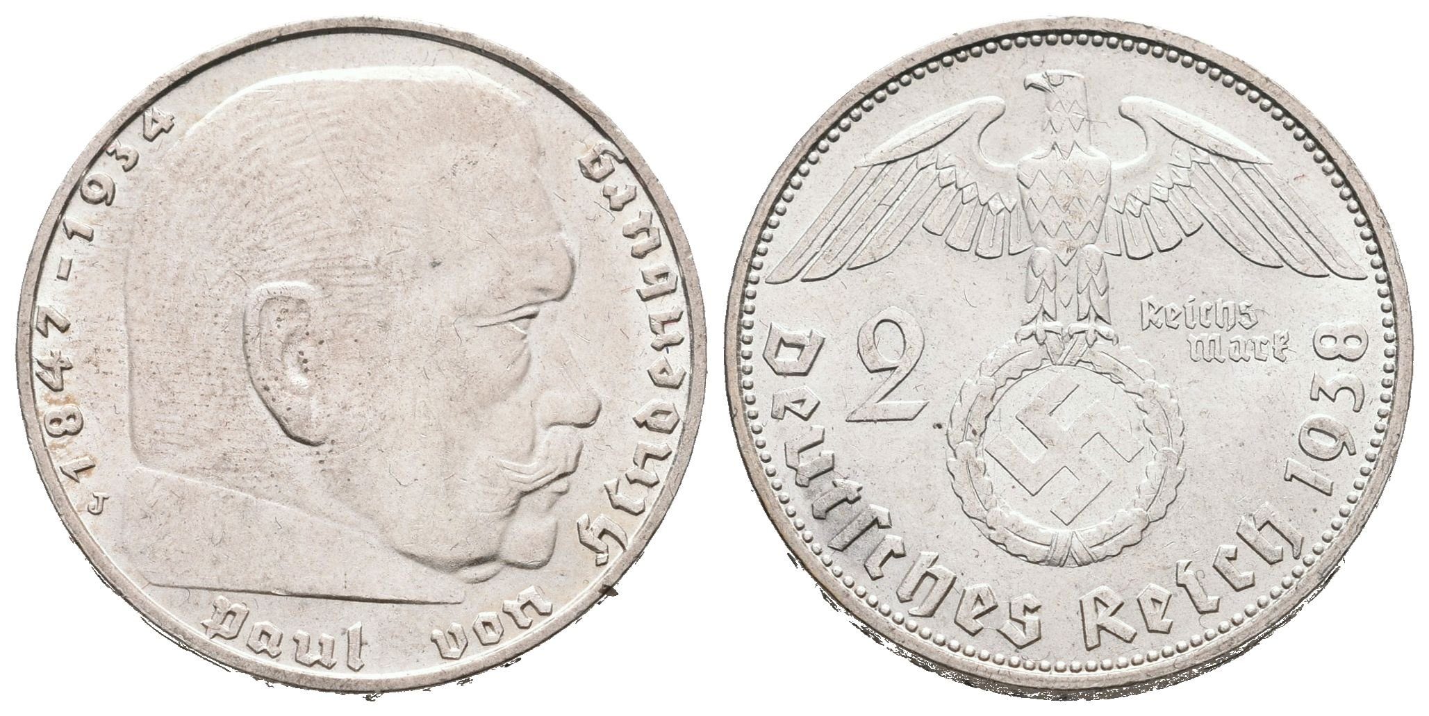 III. říše, 2 Marka 1938 J
