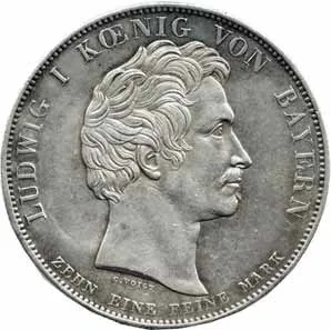 Bavorsko, Ludwig I., 1825 - 1848 — 1