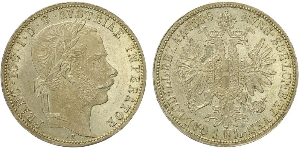 Rakouská a spolková měna, 1857 - 1892 — 1